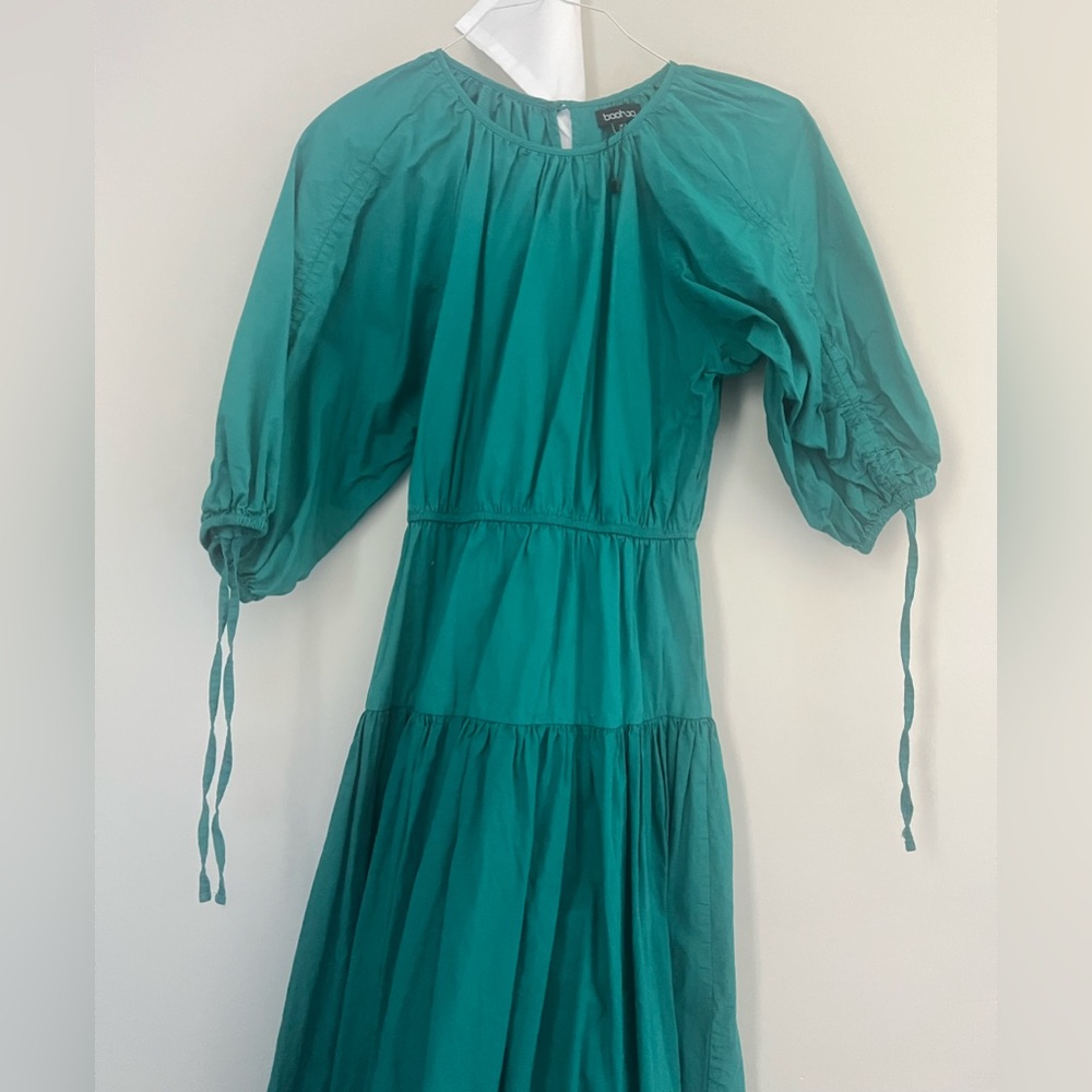 Elegant Teal Dress